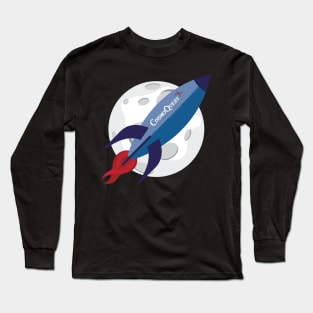 CosmoQuest Rocket Long Sleeve T-Shirt